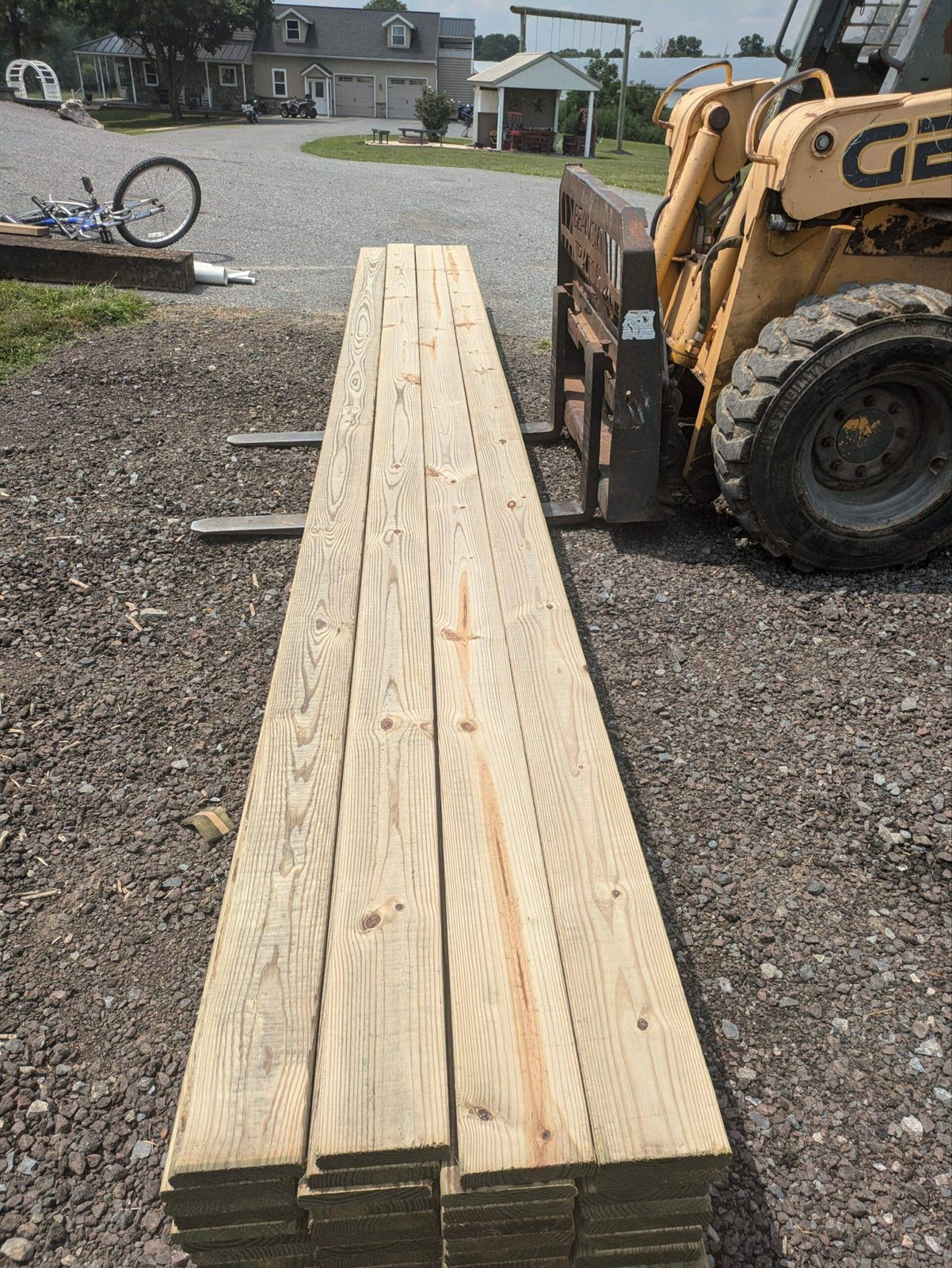 Treated Deck Boards